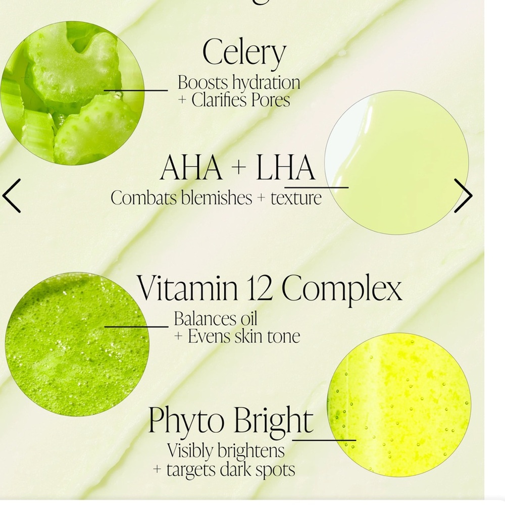 Byroe Celery AHA + LHA Resurfacing Serum Brand New in Box - Picture 2 of 11
